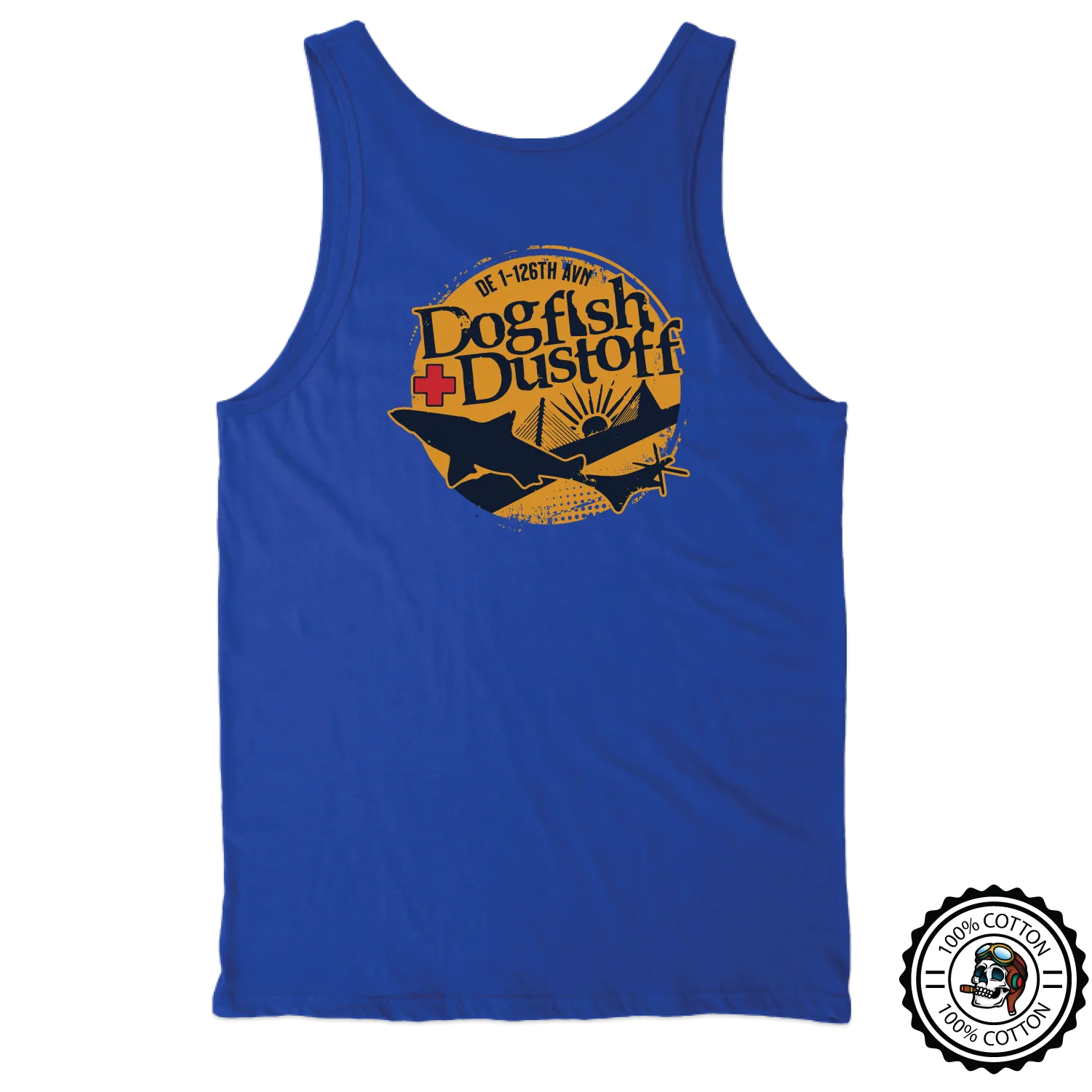 1-126 AVN "Dogfish Dustoff" Tank Tops