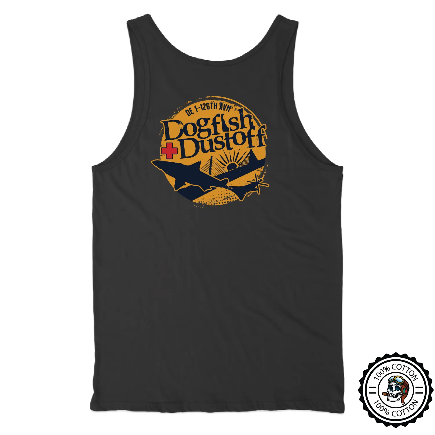 1-126 AVN "Dogfish Dustoff" Tank Tops