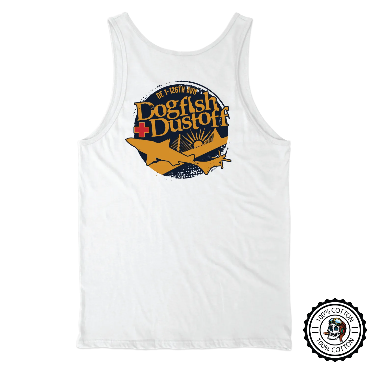 1-126 AVN "Dogfish Dustoff" Tank Tops