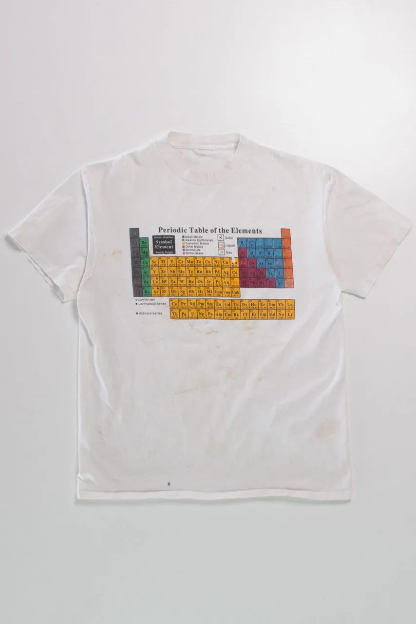 1997 Periodic Table of the Elements Single Stitch T-Shirt