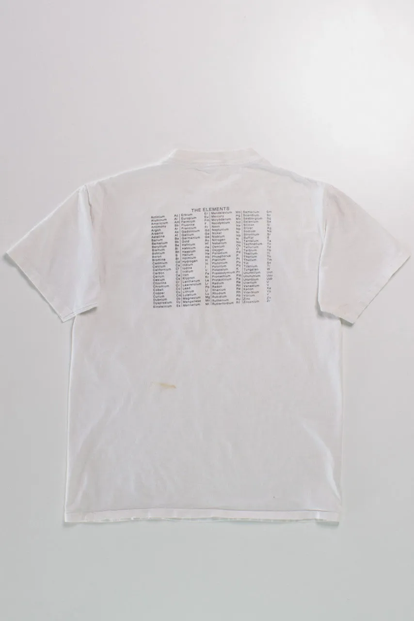 1997 Periodic Table of the Elements Single Stitch T-Shirt