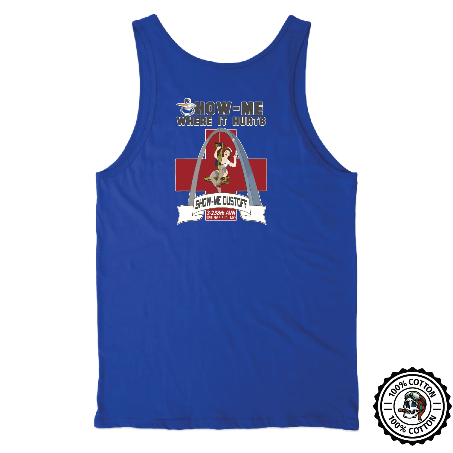 3-238 MedEvac “Show-Me Dustoff” V2 Tank Tops