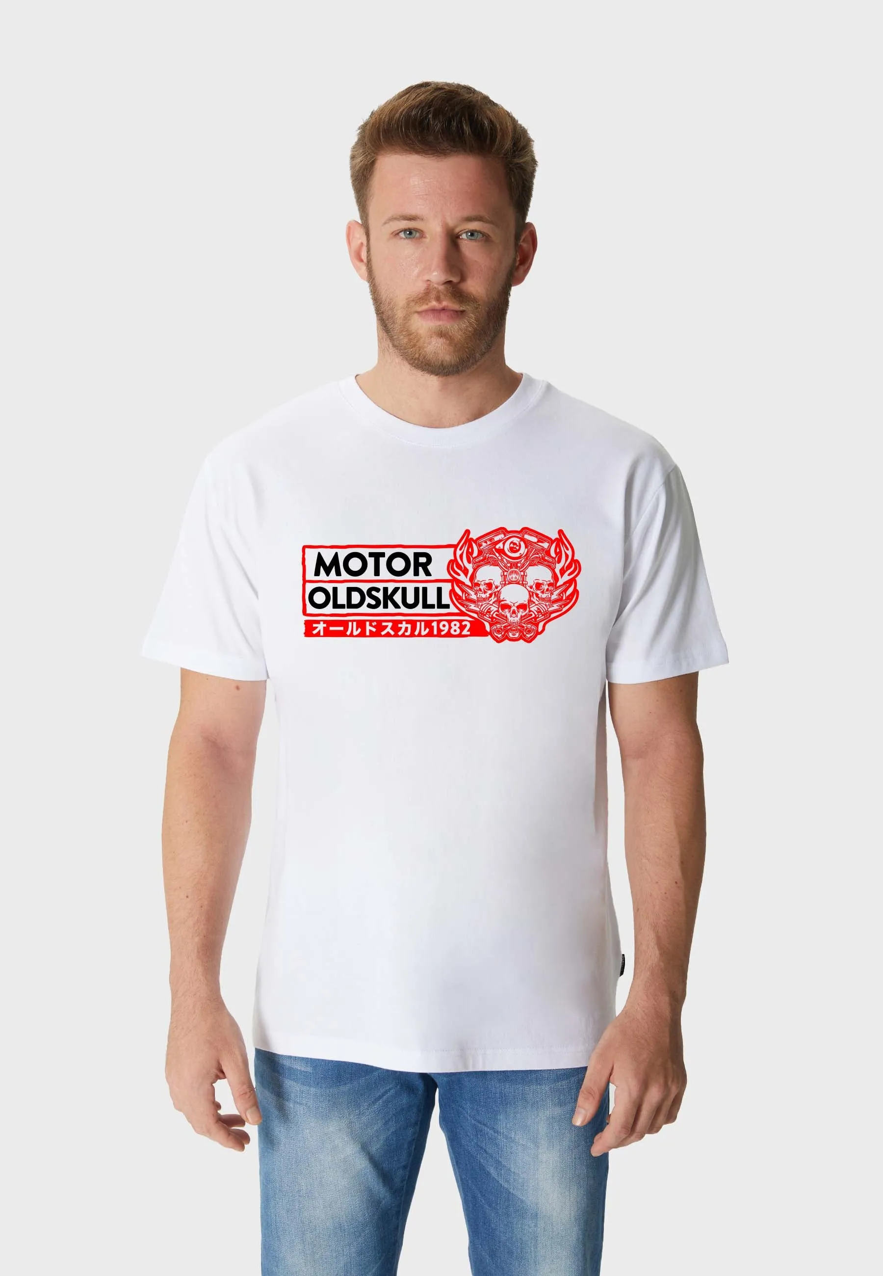 Bloody Piston T-Shirt White