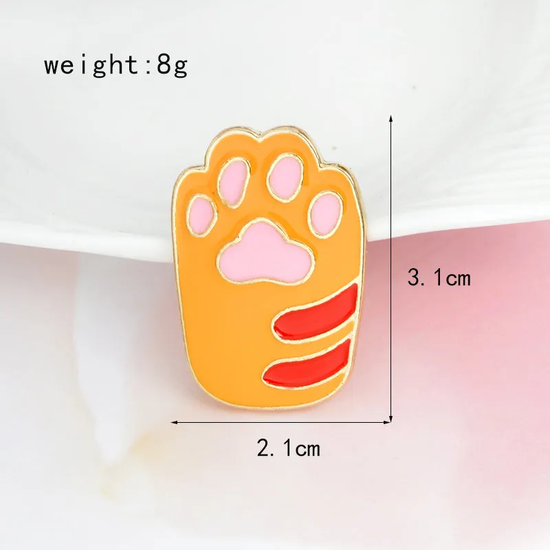 Kawaii Cat Claw Pin