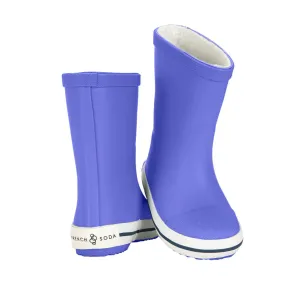 Kids' Rubber Gumboots - Purple