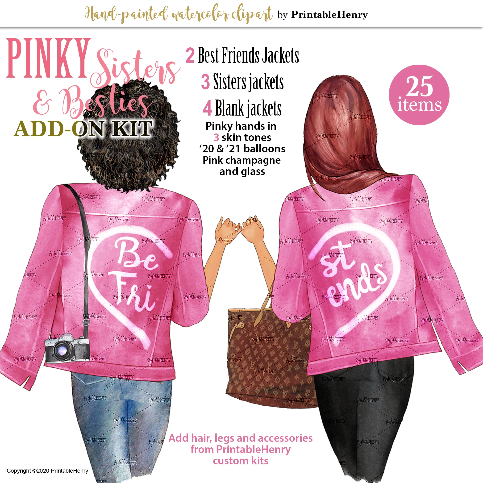 Pink Jackets Add-On kit