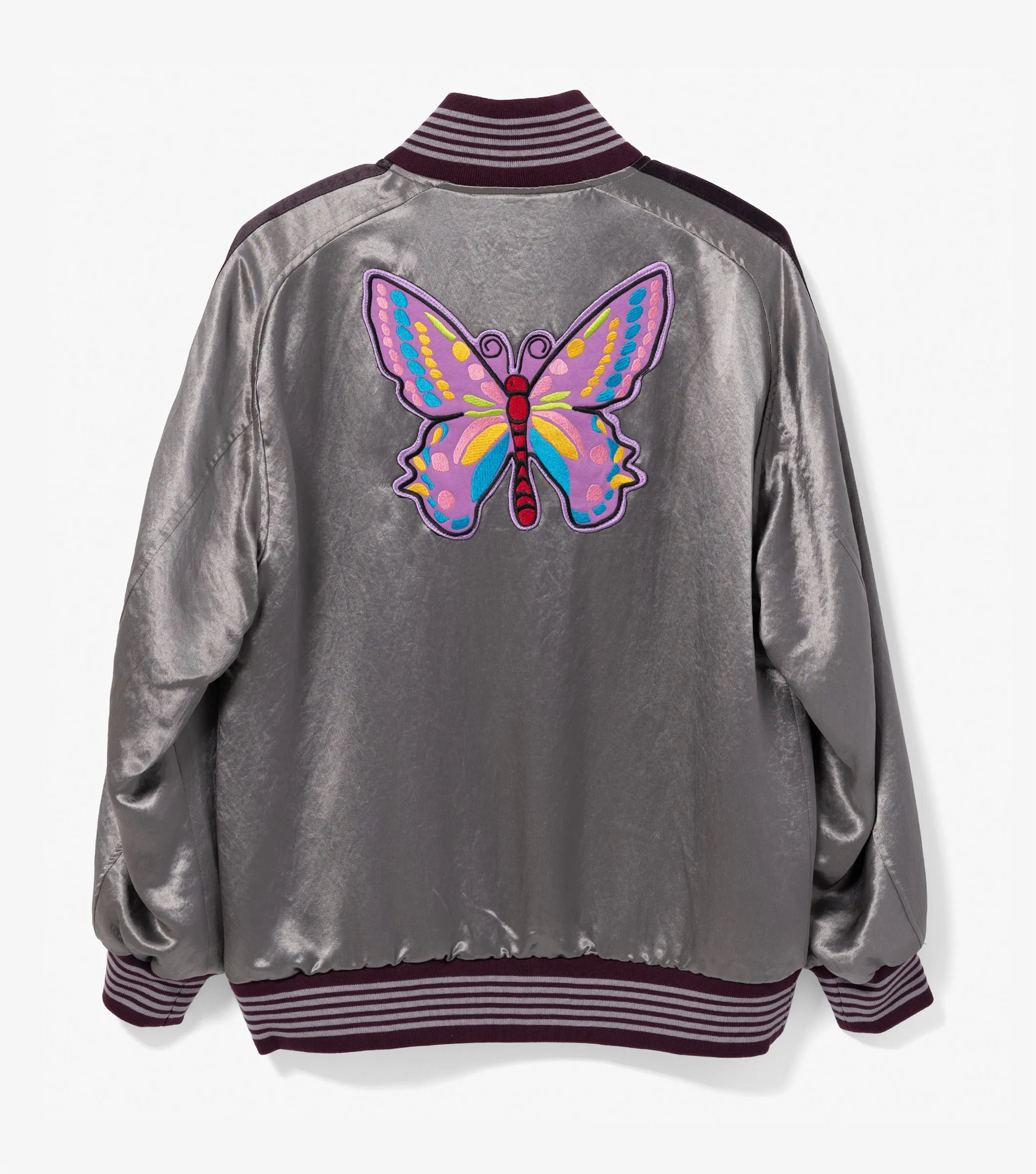 Sateen Award Jacket (Grey)
