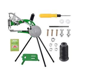 Shoe Repair Machine Hand Cobbler Sewing Machine dual Cotton Nylon Line Sewing Machine Manual Leather Machine for Shoes Cloth Bags
