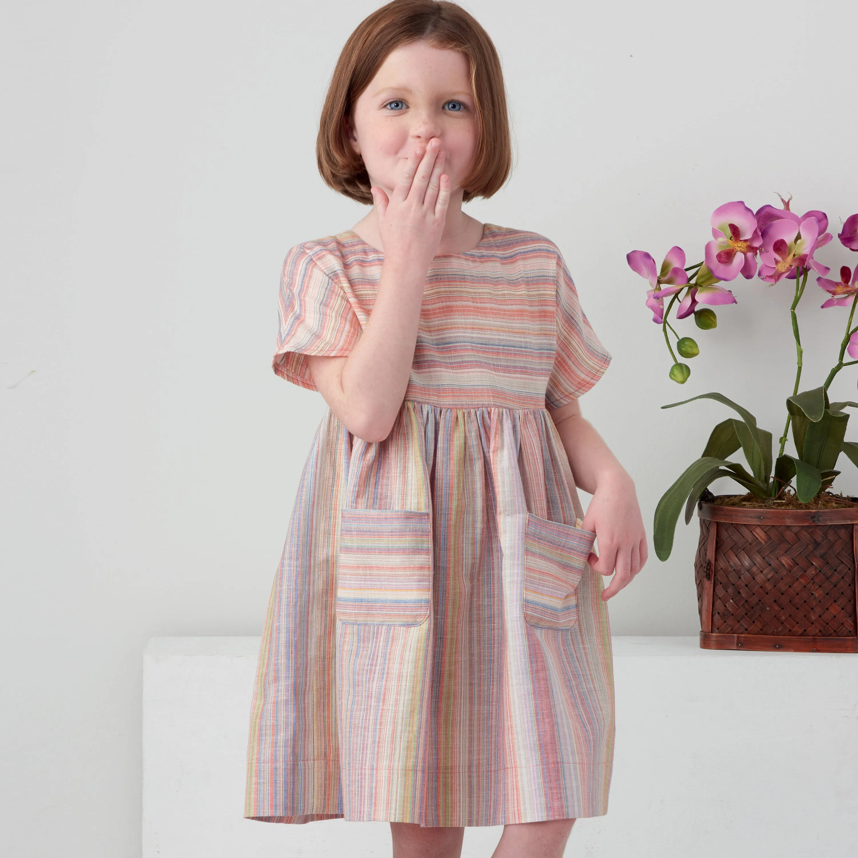 Simplicity Pattern 9280 Children's Dresses, Top & Leggings
