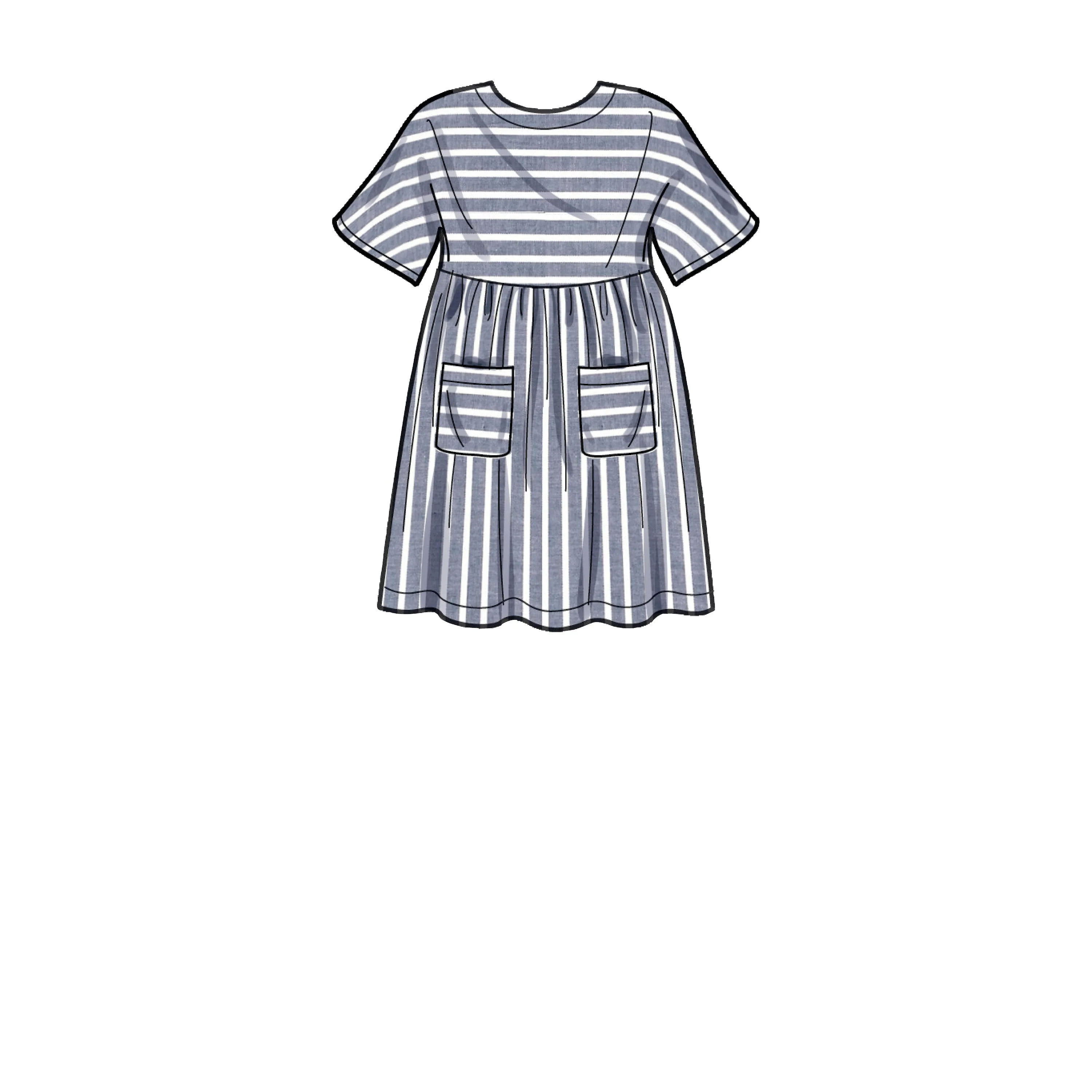 Simplicity Pattern 9280 Children's Dresses, Top & Leggings